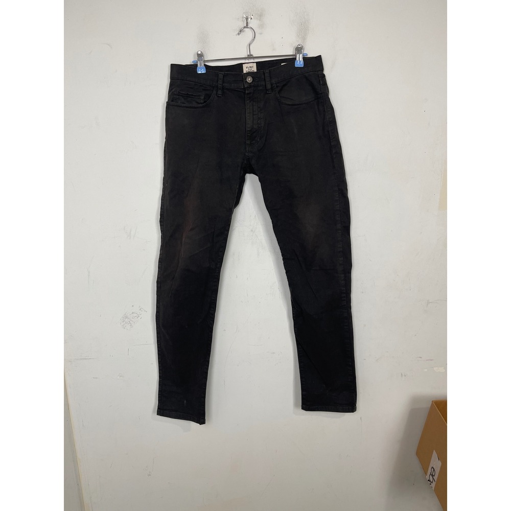 Flint and Tinder 365 Pants Mens 32x32 Slim Fit Charcoal Grey Chino Trousers